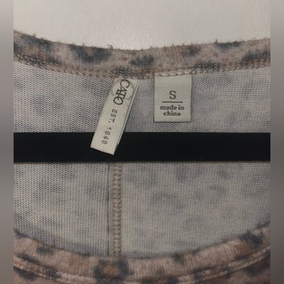 Cato Oversized Blouse Size Small - Picture 2 of 8